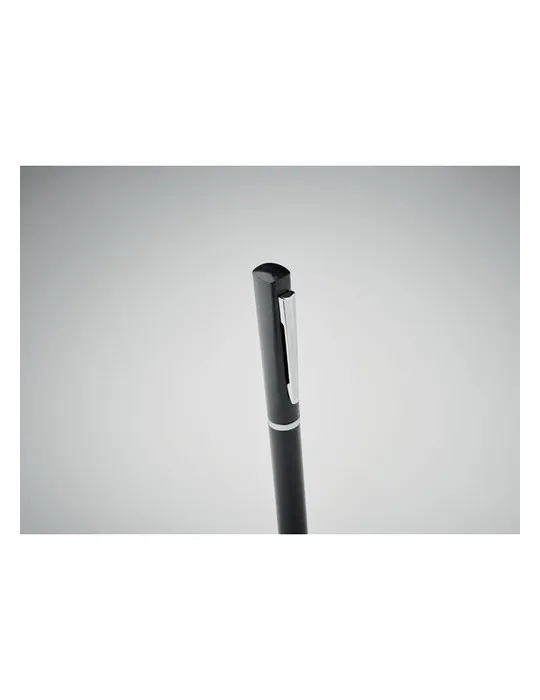 Stylo twist personnalisé en paille de blé/ABS - MAIPEN Matières : plastique Couleurs : jaune clair objet promotionnel éco-respon