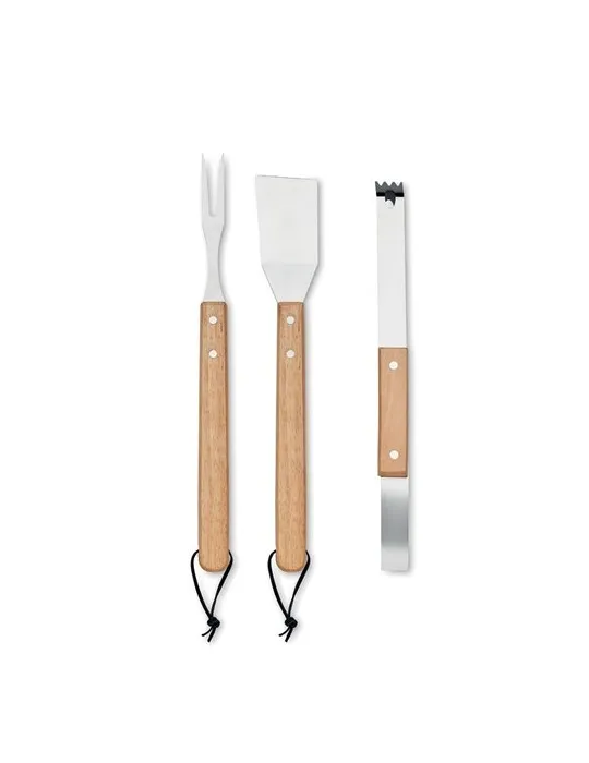 Set de barbecue  en chêne SMOKEY