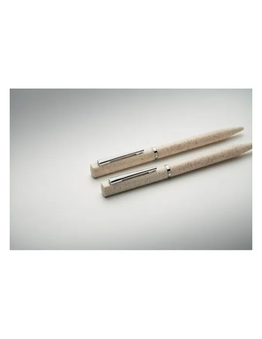 Set de stylo paille de blé/ABS PEAT