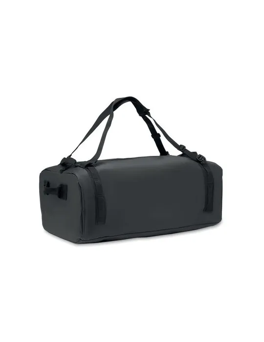 Sac de voyage écologique en tarpaulin MOUNTAIN Matières : plastique Couleurs : blanc