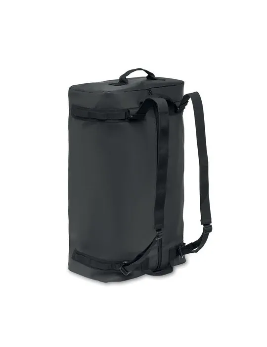 Sac de voyage écologique en tarpaulin MOUNTAIN Matières : plastique Couleurs : blanc accessoire événementiel unique