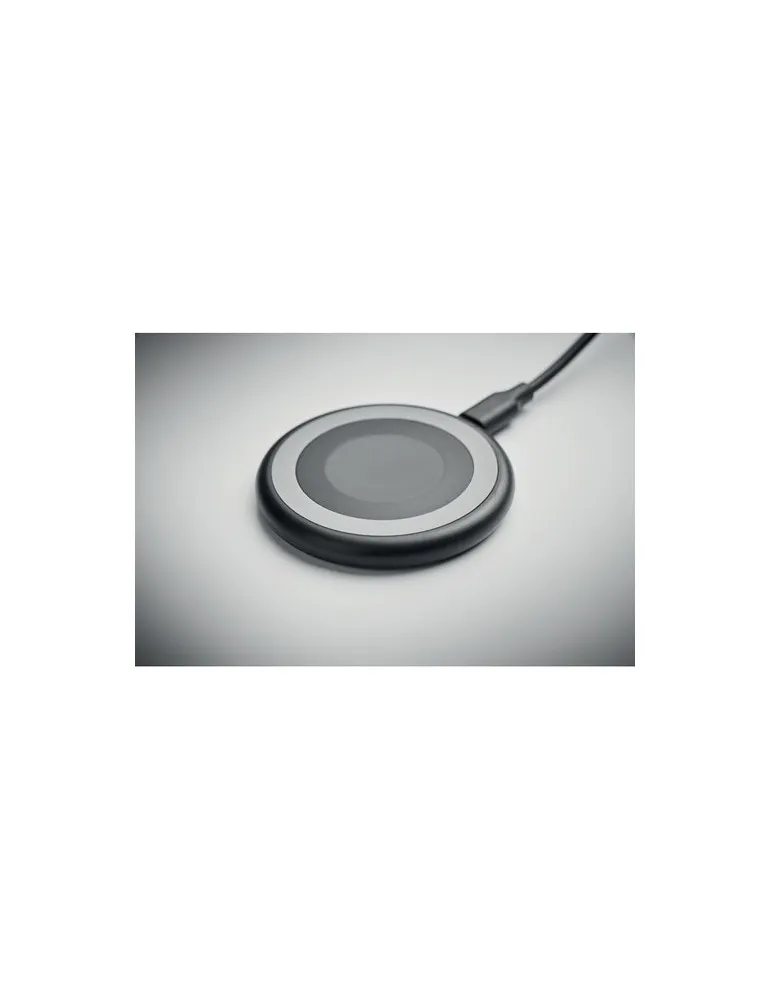 Chargeur sans fil écologique 3 en 1 15W WERLIES Matières : plastique Couleurs : métal cadeau affaires élégant