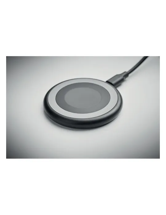 Chargeur sans fil écologique 3 en 1 15W WERLIES Matières : plastique Couleurs : métal cadeau affaires élégant