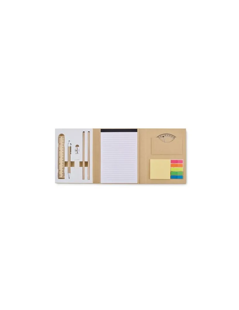 Set de papeterie avec bloc-notes CENOTE