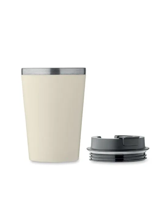 Gobelet en céramique personnalisé 350 ml BLERM Matières : plastique Couleurs : rose fluo accessoire événementiel unique