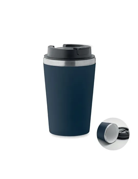 Gobelet en céramique personnalisé 350 ml BLERM Matières : plastique Couleurs : noir goodies publicitaire événementiel