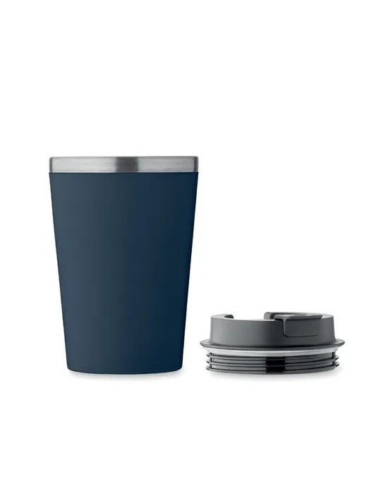 Gobelet en céramique personnalisé 350 ml BLERM Matières : plastique Couleurs : noir personnalisation rapide en France