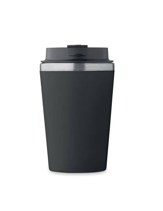 Gobelet en céramique personnalisé 350 ml BLERM Matières : plastique Couleurs : bleu transparent marquage laser ultra précis