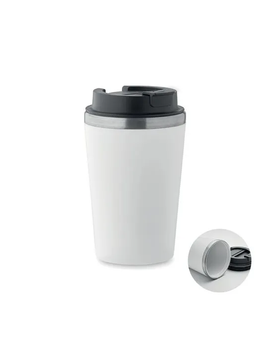 Gobelet en céramique personnalisé 350 ml BLERM Matières : plastique Couleurs : vert clair transparent personnalisable avec votre