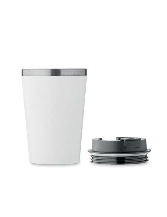 Gobelet en céramique personnalisé 350 ml BLERM Matières : plastique Couleurs : vert clair transparent goodies entreprise design