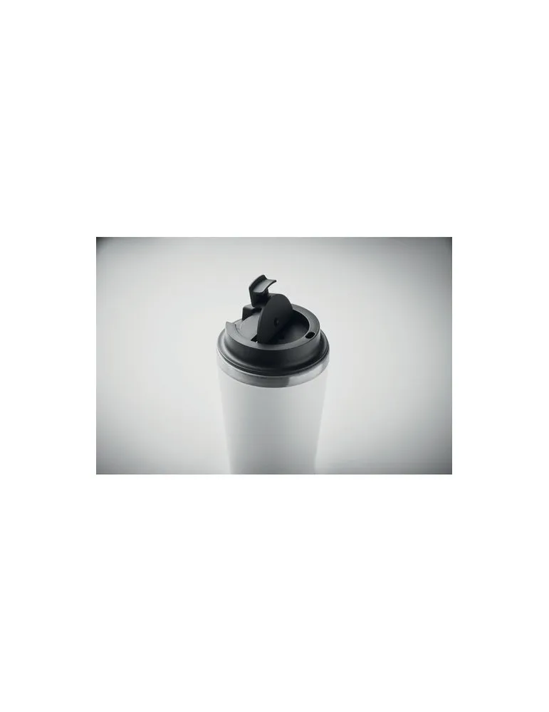 Gobelet en céramique personnalisé 350 ml BLERM Matières : plastique Couleurs : vert clair transparent goodies personnalisé en st