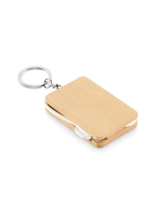 Porte-clés personnalisé et câble de charge écologique BUPOW Matières : plastique Couleurs : bleu marine cadeau entreprise pas ch