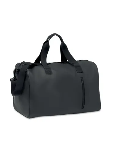 Sac de sport personnalisable en PU souple CAMP Matières : plastique Couleurs : violet foncé givré