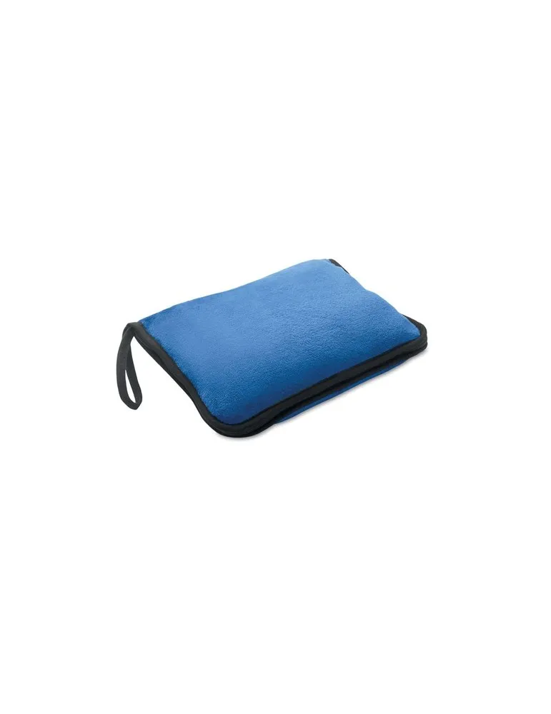 Couvertures de voyage 2 en 1 personnalisables et confortables COZY Matières : plastique Couleurs : orange givré accessoire événe