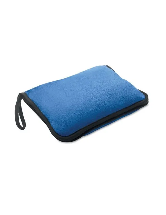 Couvertures de voyage 2 en 1 personnalisables et confortables COZY Matières : plastique Couleurs : orange givré accessoire événe