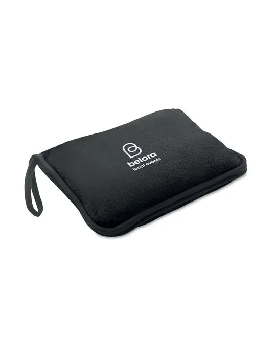 Couvertures de voyage 2 en 1 personnalisables et confortables COZY Matières : plastique Couleurs : vert clair personnalisation r