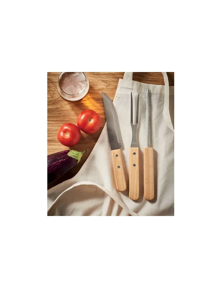 Ustensiles de BBQ personnalisables en acier inox - TOOLDERA Matières : plastique Couleurs : fuchsia livraison express 24h 48h