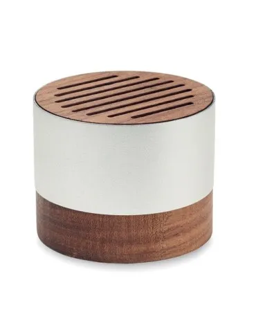 Enceinte personnalisable en aluminium recyclé SOUNEUZ Matières : plastique Couleurs : jaune givré