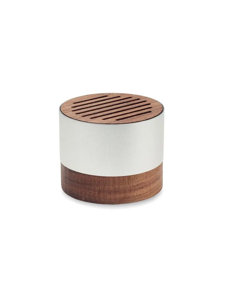 Enceinte personnalisable en aluminium recyclé SOUNEUZ Matières : plastique Couleurs : jaune givré