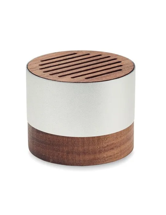 Enceinte personnalisable en aluminium recyclé SOUNEUZ Matières : plastique Couleurs : jaune givré