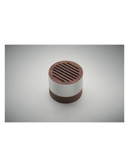 Enceinte personnalisable en aluminium recyclé SOUNEUZ Matières : plastique Couleurs : jaune givré livraison express 24h 48h