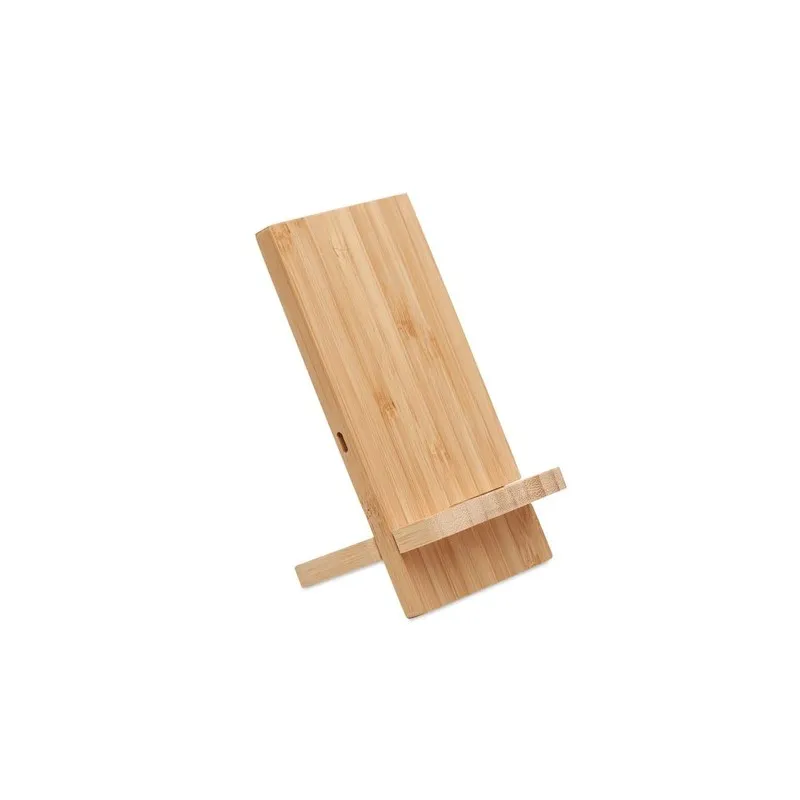 Chargeur sans fil personnalisé WHIPPY PLUS - Support et chargeur 10W Matières : polyéthylène (PE) Taille textile : S Couleurs : 