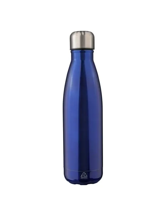 Gourde isotherme personnalisée en acier inoxydable recyclé de 500 ml - Clifford Matières : plastique Couleurs : blanc cadeau aff