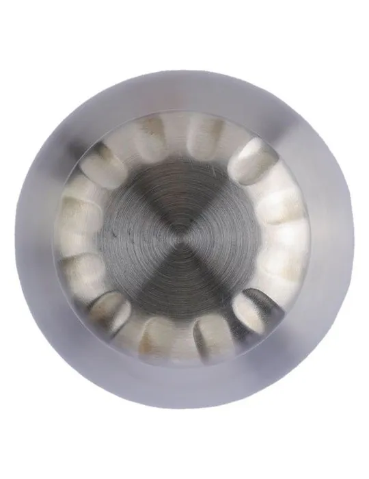 Gourde isotherme personnalisée en acier inoxydable recyclé de 500 ml - Clifford Matières : plastique Couleurs : blanc impression