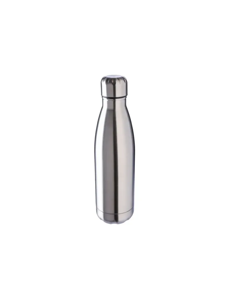 Gourde isotherme personnalisée en acier inoxydable recyclé de 500 ml - Clifford Matières : plastique Couleurs : blanc goodies pu