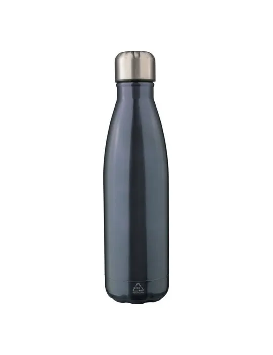 Gourde isotherme personnalisée en acier inoxydable recyclé de 500 ml - Clifford Matières : plastique Couleurs : noir accessoire 