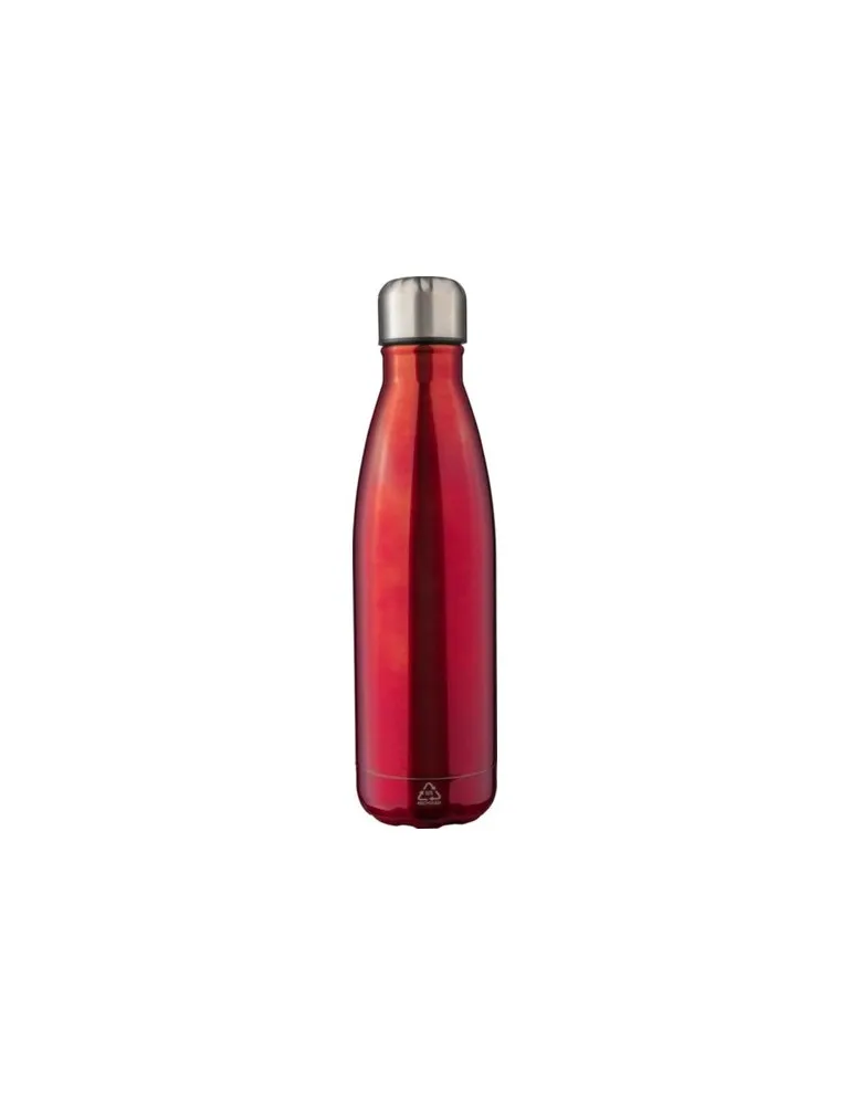 Gourde isotherme personnalisée en acier inoxydable recyclé de 500 ml - Clifford Matières : plastique Couleurs : noir cadeau clie