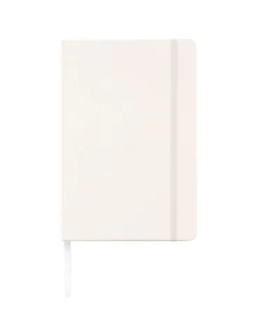 Carnet publicitaire A6 en PU - Bradley Matières : plastique Couleurs : bleu givré