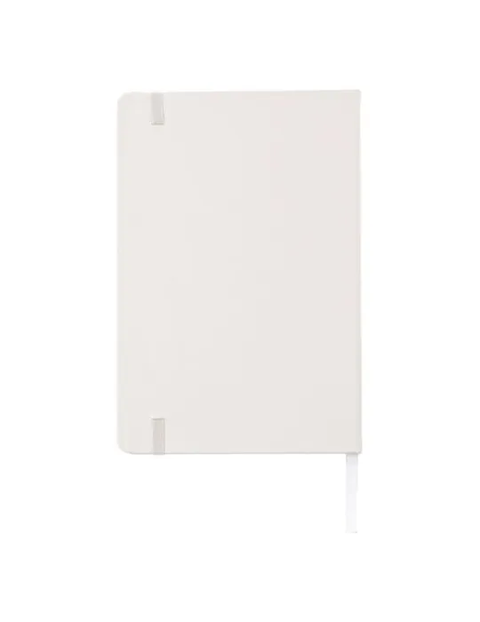 Carnet publicitaire A6 en PU - Bradley Matières : plastique Couleurs : bleu givré objet promo petit budget