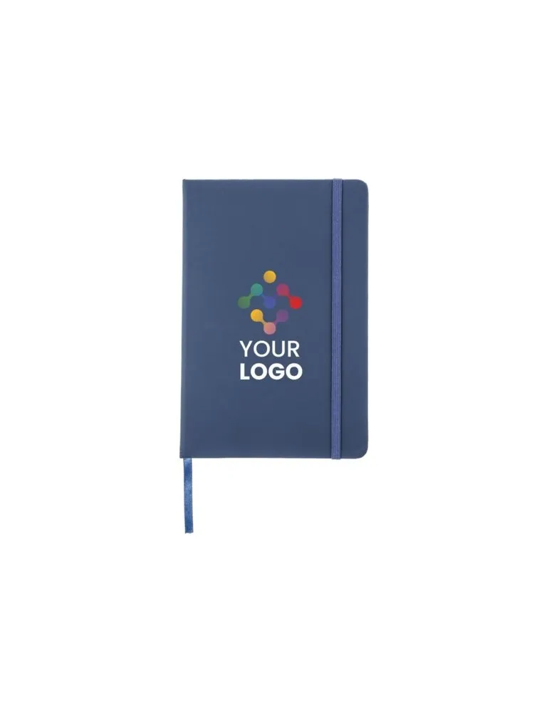 Carnet publicitaire A6 en PU - Bradley Matières : plastique Couleurs : vert personnalisation rapide en France