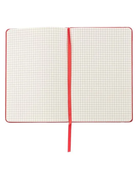 Carnet publicitaire A6 en PU - Bradley Matières : plastique Couleurs : vert marquage couleur éclatante