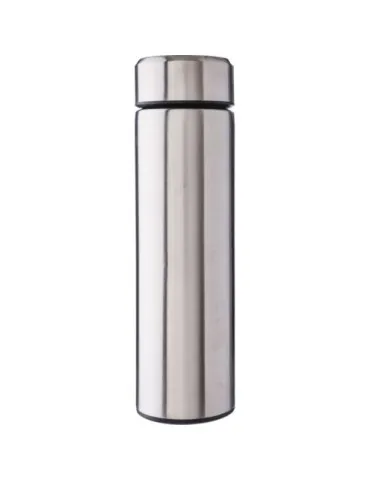 Bouteille isotherme personnalisée en acier inoxydable de 450 ml Mary Matières : plastique Couleurs : blanc