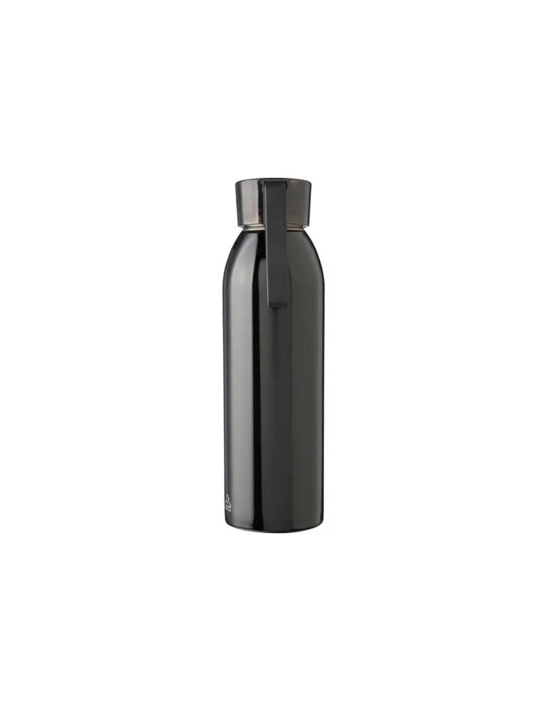 Gourde personnalisée en acier inoxydable de 650 ml - Cindy Couleurs : blanc impression logo haute qualité