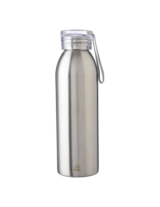 Gourde personnalisée en acier inoxydable de 650 ml - Cindy Couleurs : blanc givré cadeau collaborateur premium