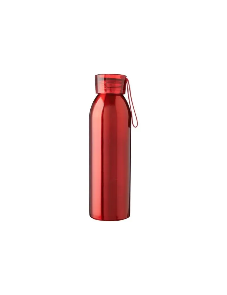 Gourde personnalisée en acier inoxydable de 650 ml - Cindy Couleurs : blanc givré goodies personnalisé en stock