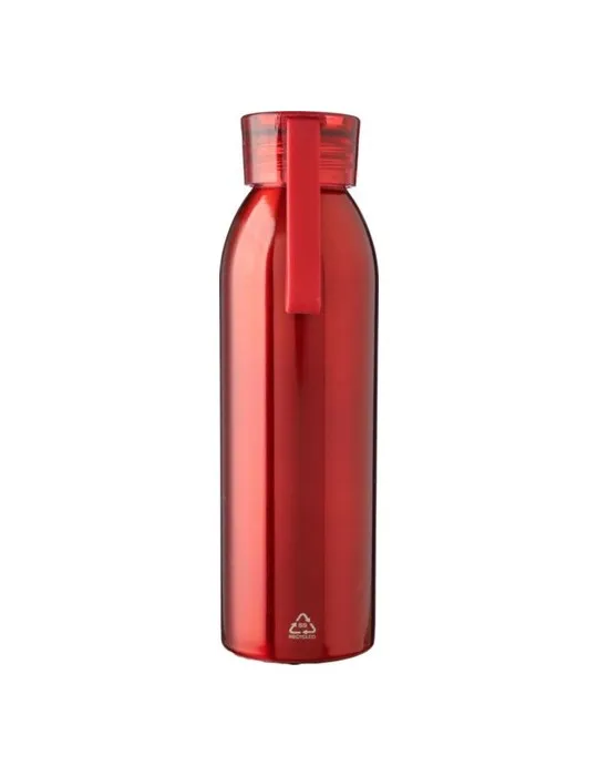 Gourde personnalisée en acier inoxydable de 650 ml - Cindy Matières : coton recyclé marquage laser ultra précis