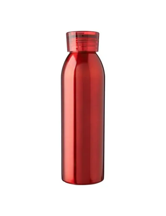 Gourde personnalisée en acier inoxydable de 650 ml - Cindy Couleurs : argenté cadeau entreprise pas cher