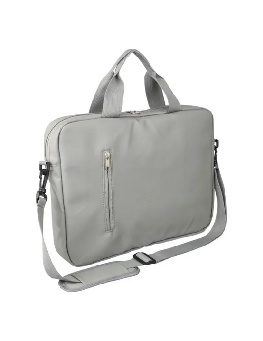 Sacoche écologique porte-ordinateur 15'' en PU Floyd Matières : PU Couleurs : noir personnalisation rapide en France