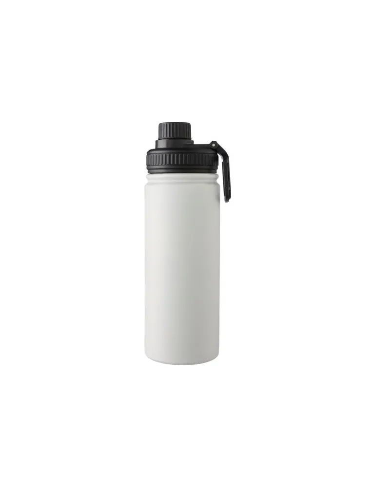 Gourde isotherme personnalisée en acier inoxydable de 500 ml - Chad Matières : PU Couleurs : rainbow personnalisation rapide en 