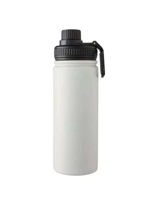 Gourde isotherme personnalisée en acier inoxydable de 500 ml - Chad Matières : PU Couleurs : rainbow personnalisation rapide en 