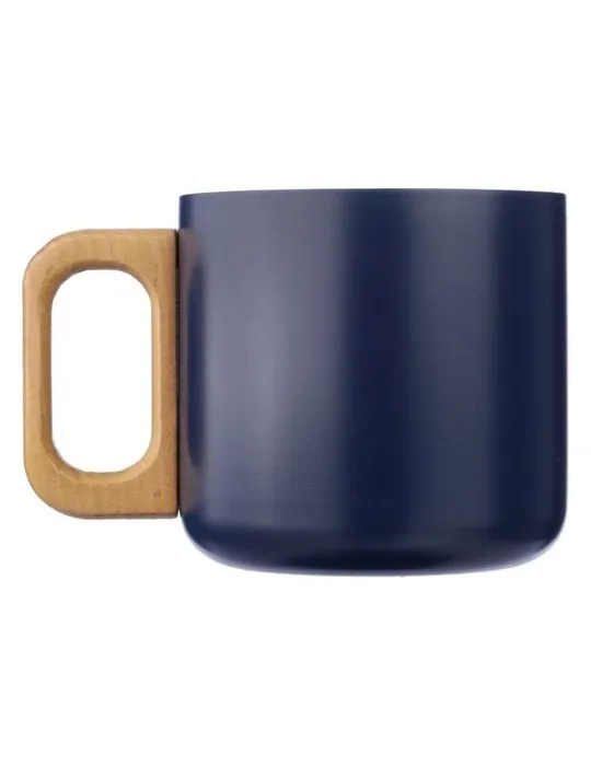 Mug isotherme personnalisé en acier inoxydable recyclé - Dwight Couleurs : blanc Matières : polypropylène (PP) recyclé objet pro