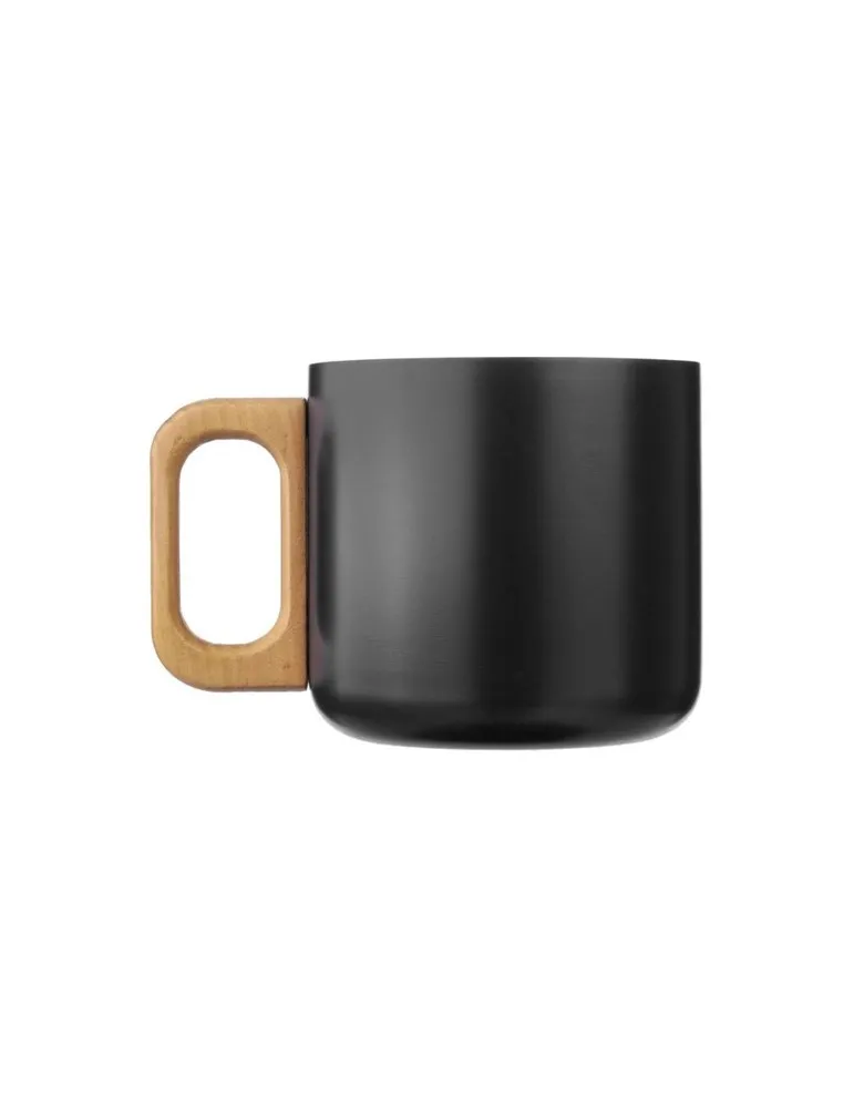 Mug isotherme personnalisé en acier inoxydable recyclé - Dwight Couleurs : blanc Matières : polypropylène (PP) recyclé accessoir