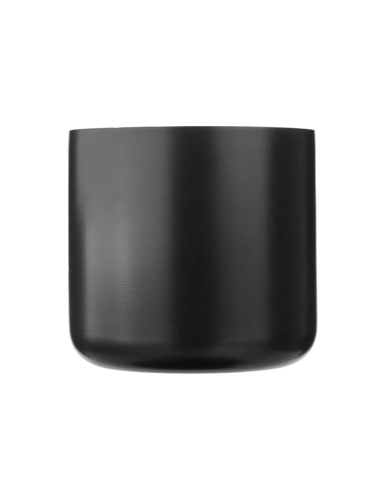 Mug isotherme personnalisé en acier inoxydable recyclé - Dwight Couleurs : noir cadeau client original