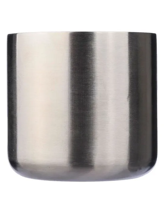 Mug isotherme personnalisé en acier inoxydable recyclé - Dwight Couleurs : noir marquage laser ultra précis