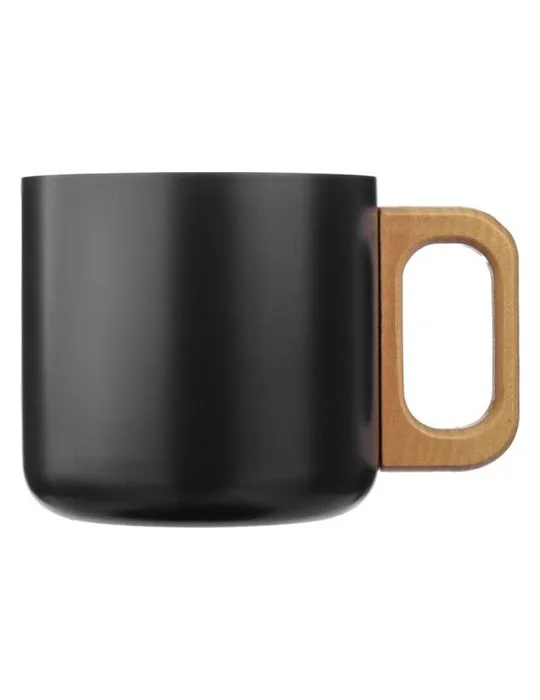 Mug isotherme personnalisé en acier inoxydable recyclé - Dwight Matières : PLA Couleurs : blanc cadeau entreprise pas cher