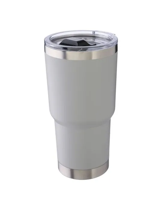 Mug isotherme personnalisé en acier inoxydable recyclé Arnold marquage couleur éclatante